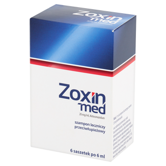 zoxin-med 20 mg ml szampon leczniczy przeciwłupieżowy 100ml