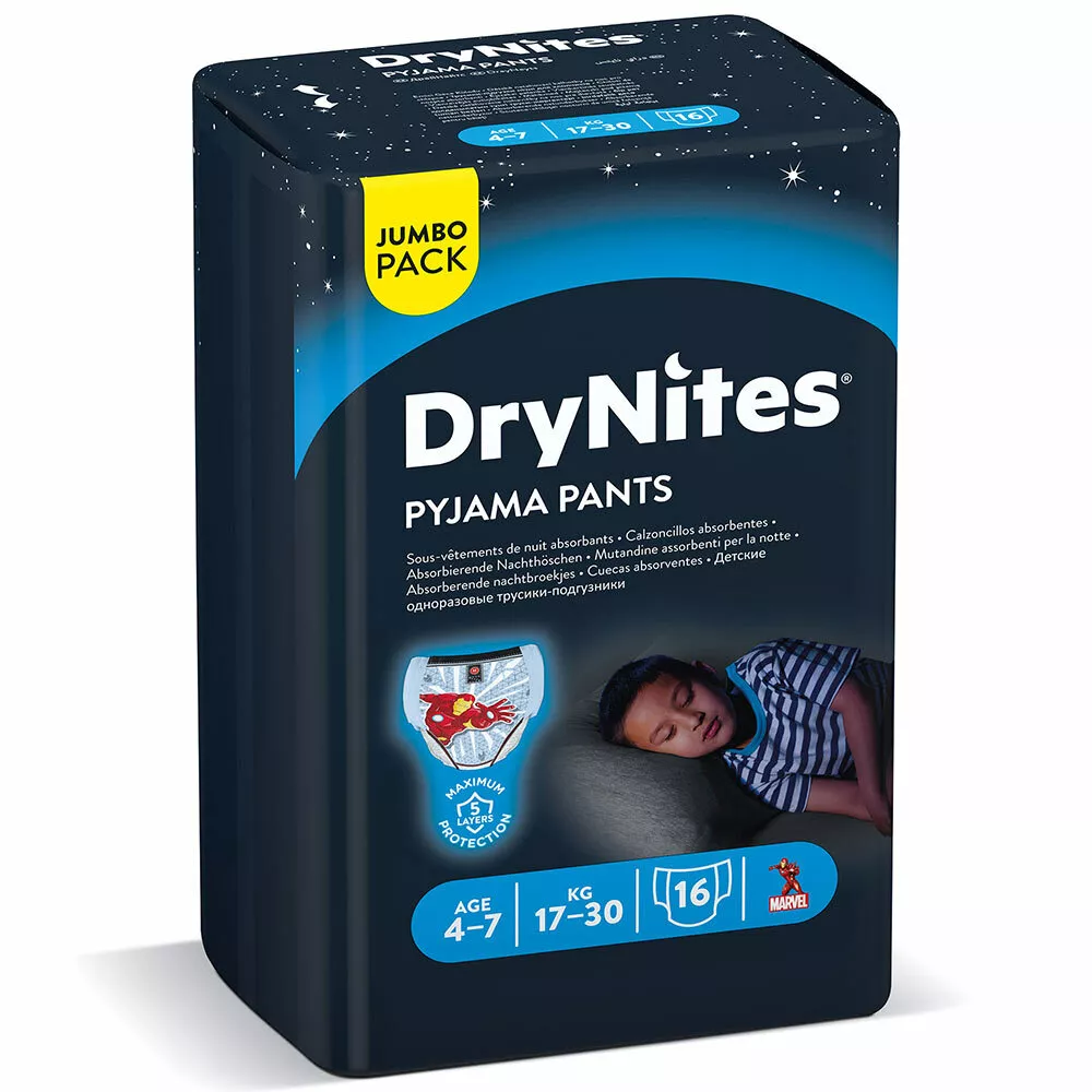 huggies drynites 4-7 boy