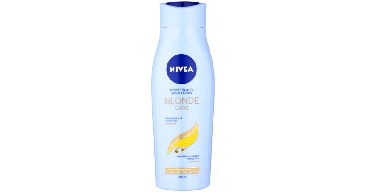 nivea gold blond szampon