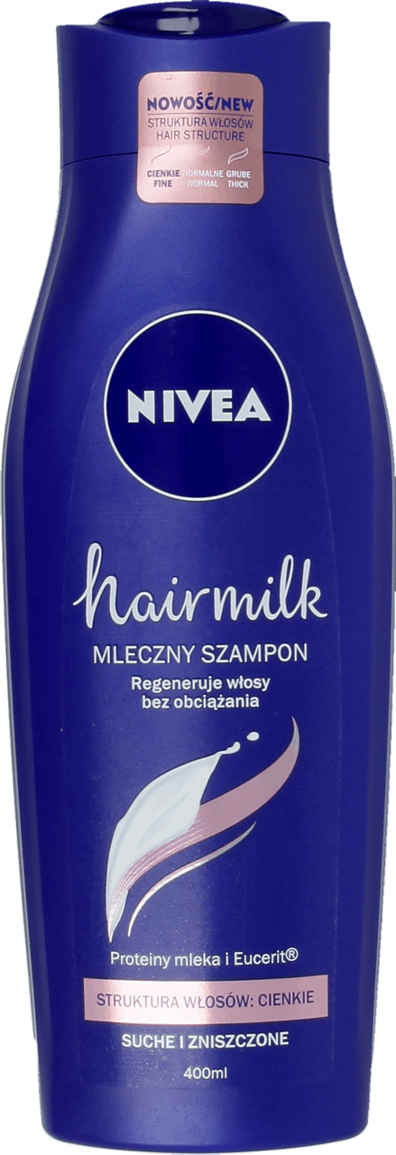 szampon do włosów nivea hairmilk