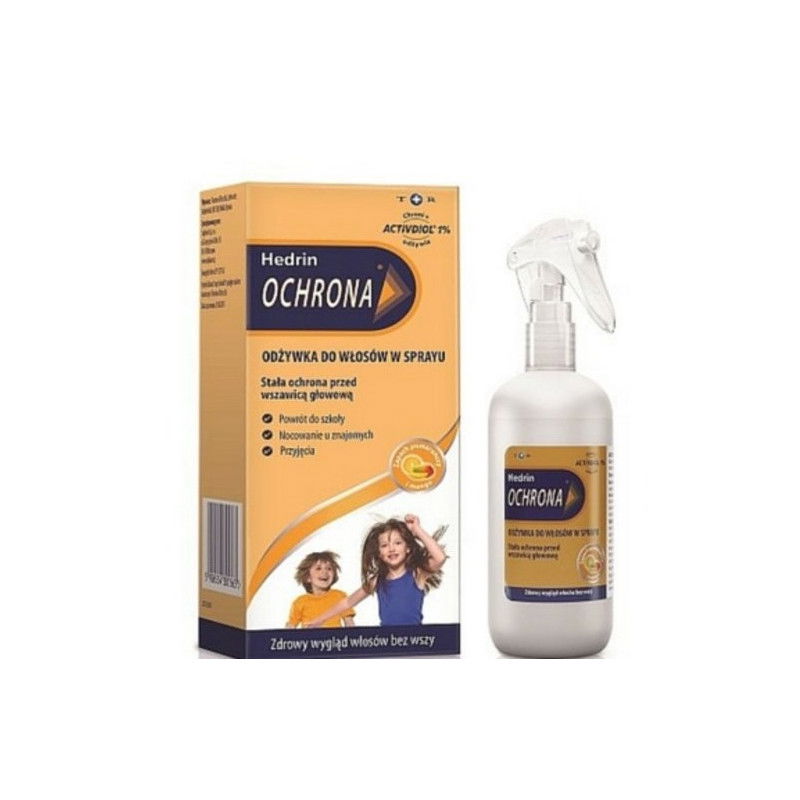 hedrin ochrona odżywka do włosów w sprayu 120ml