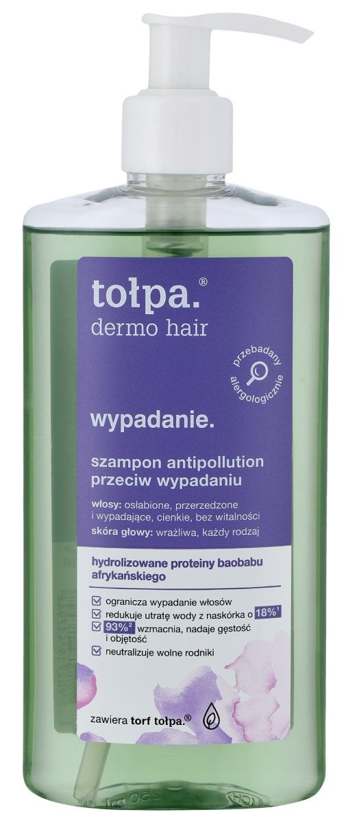 tolpa dermo hair szampon włosy wypadające