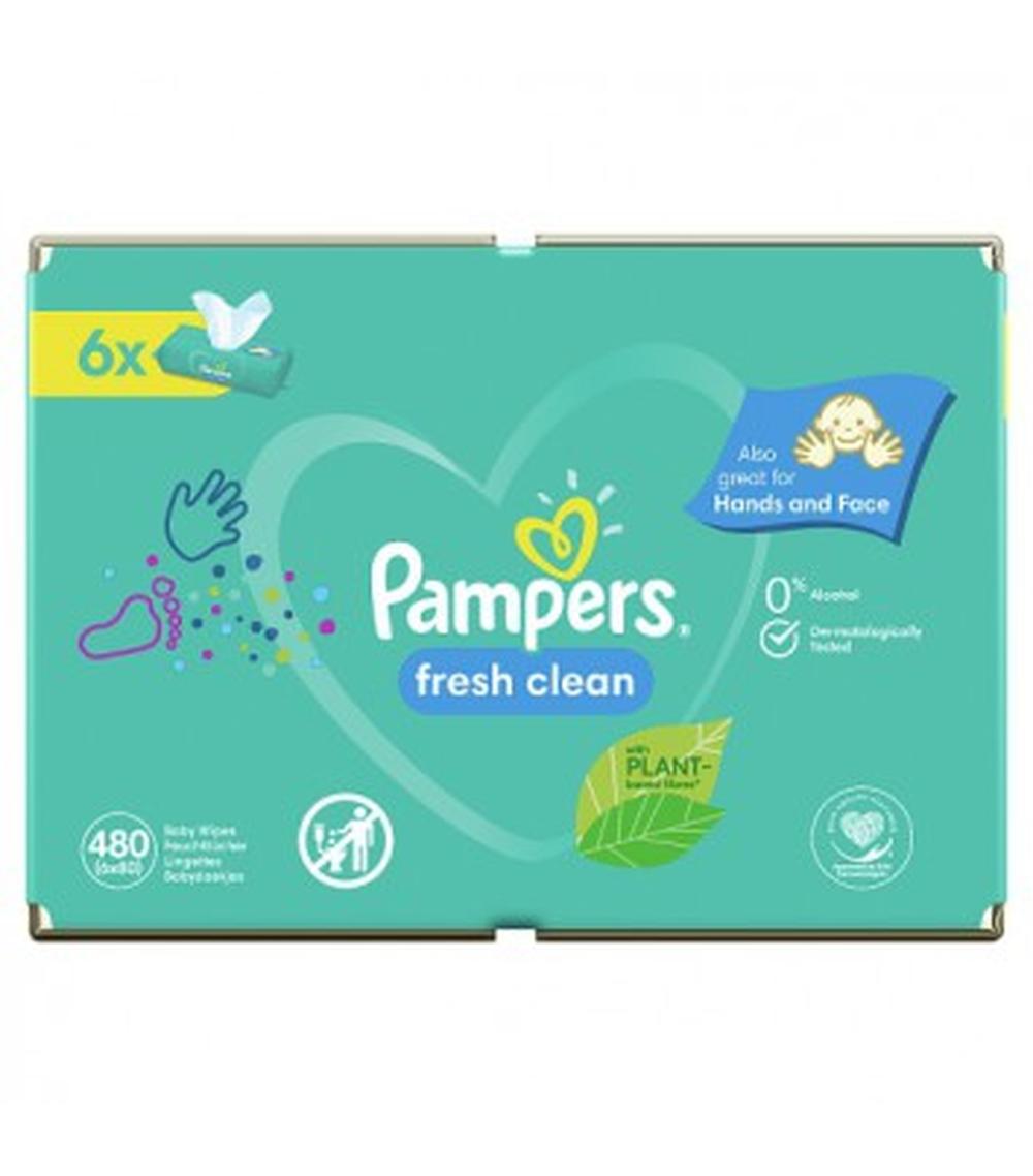 chusteczki nawilżane pampers 80 szt cena