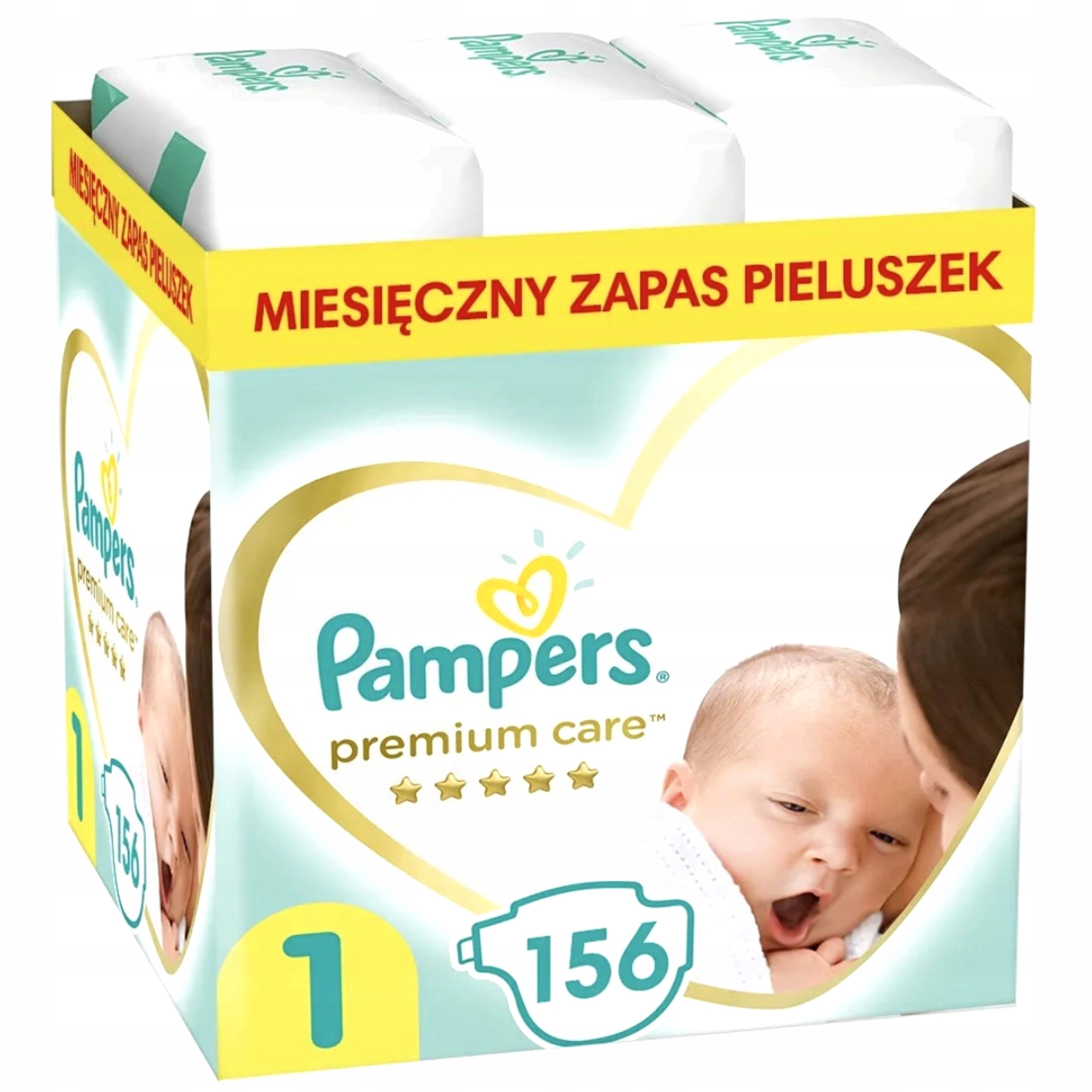 pampers premium care pieluchy 1 mini 168szt