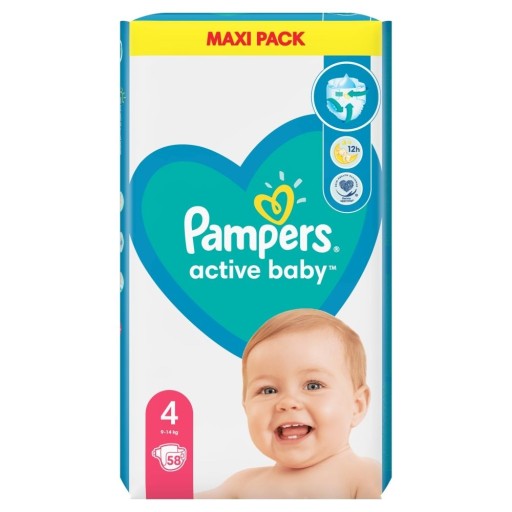 pampers pieluchy active baby 4 allegro