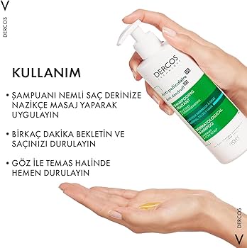 vichy dercos normal to oil 390 szampon