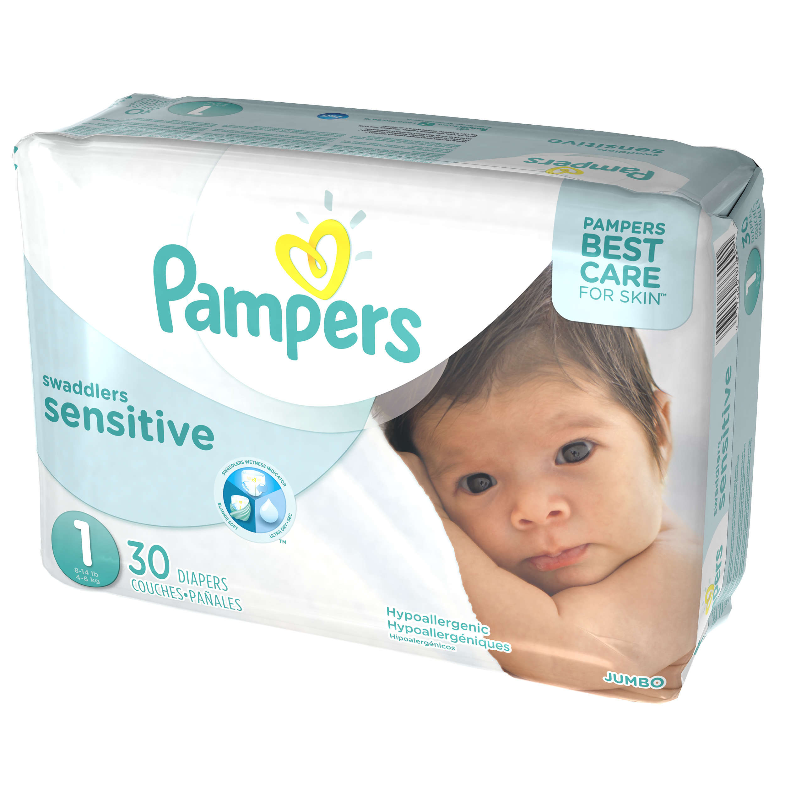 pampers sensitive chusteczki 6x56