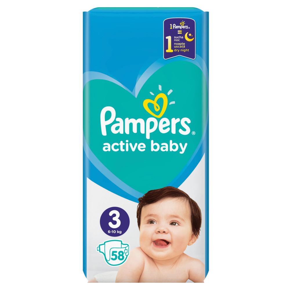 pampers active baby dry 3 promocja