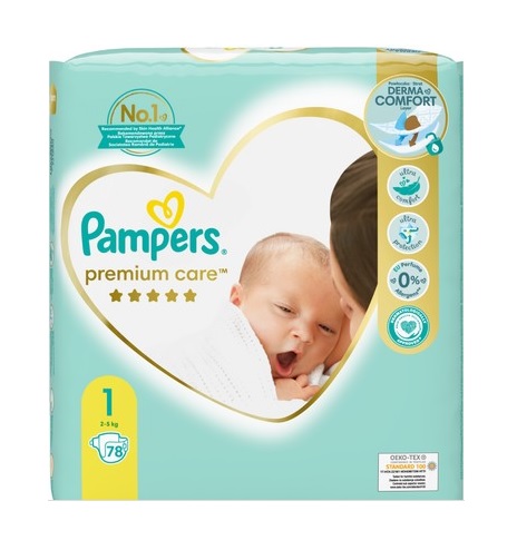 pampers premium care 2 waga dziecka