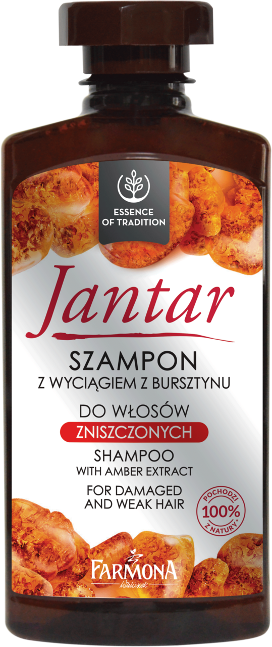 szampon jantar z bursztynem