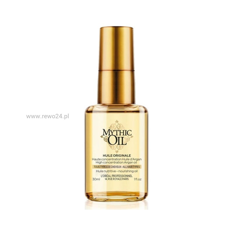 loreal mythic oil olejek odżywczy do wszystkich rodzajów włosów 30ml