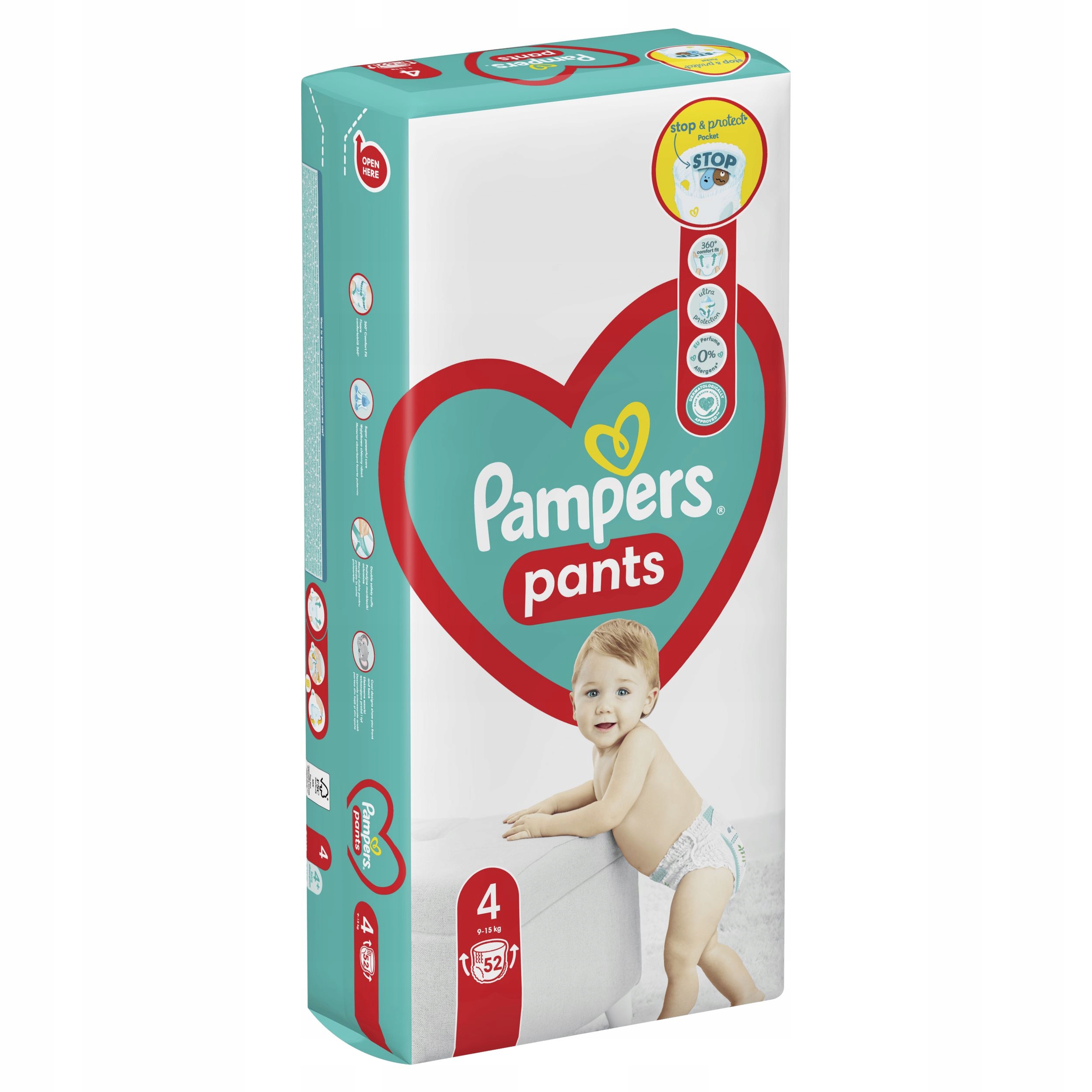 pampers pants nr 4 rossmann sztuki cena