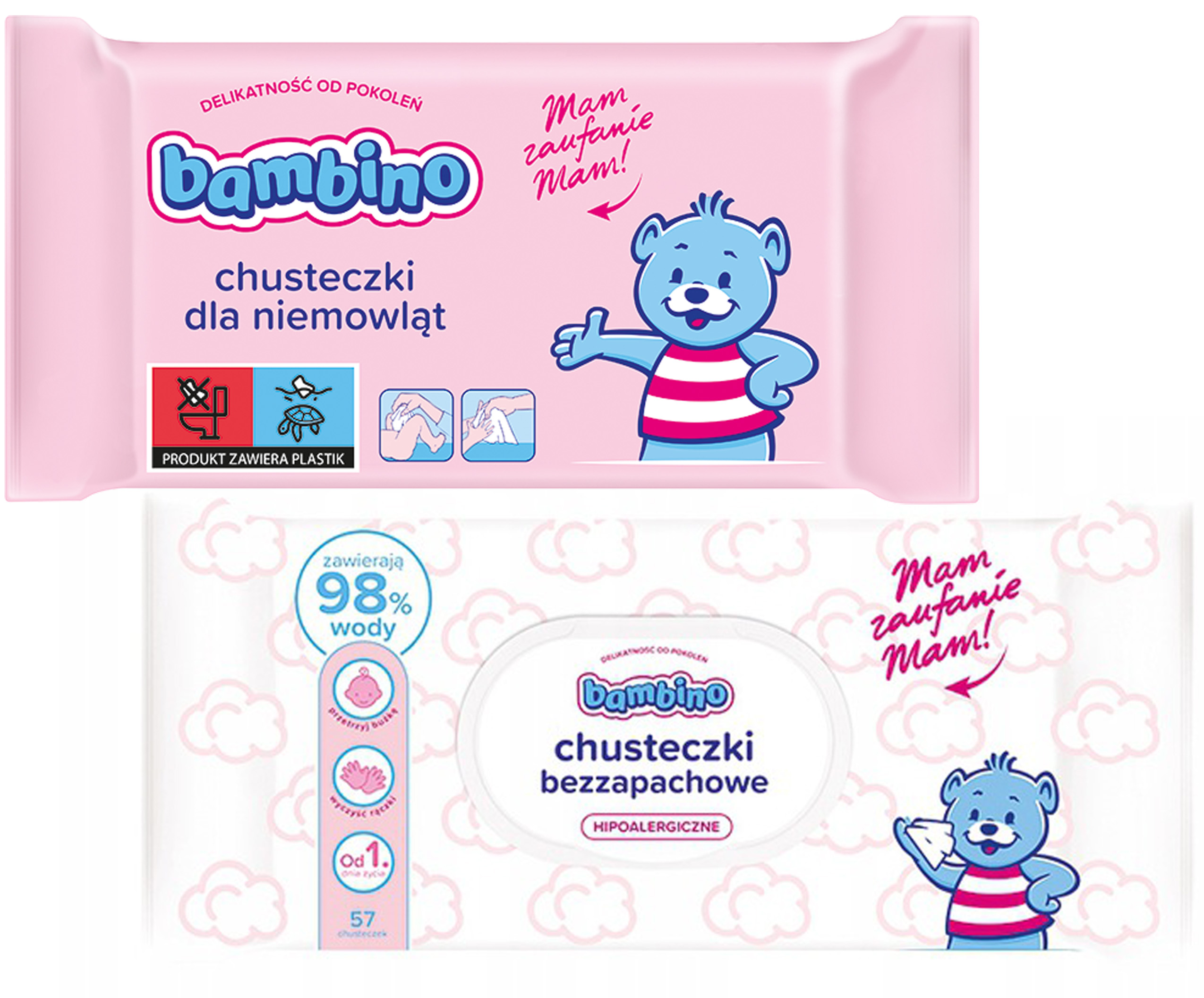 chusteczki nawilżane bambino allegro