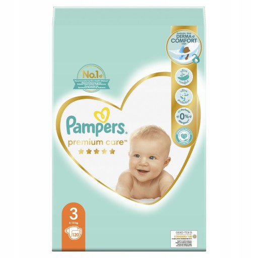 pampers 120 sztuk