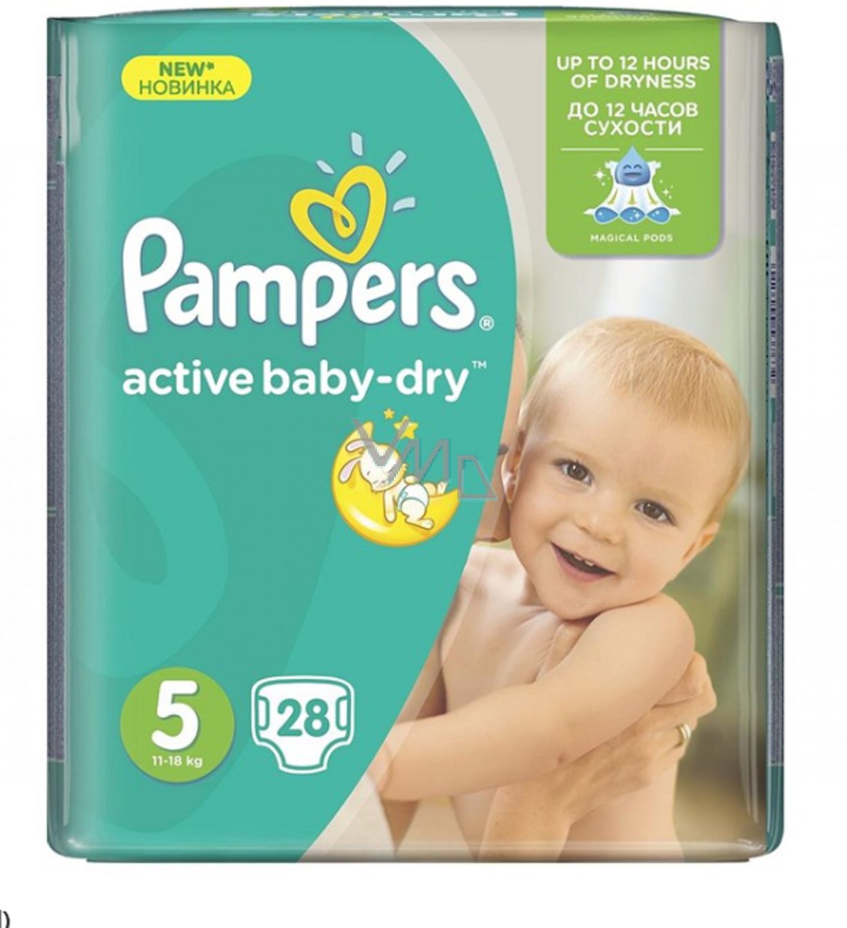 pampers active baby dry 5 junior 11-18kg opakowanie 16szt