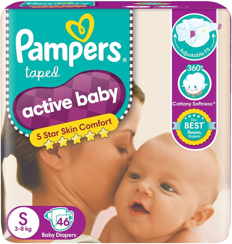 pampers 3 active 4-8kg