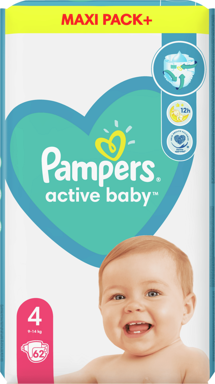 pampers 4 rossmann active baby