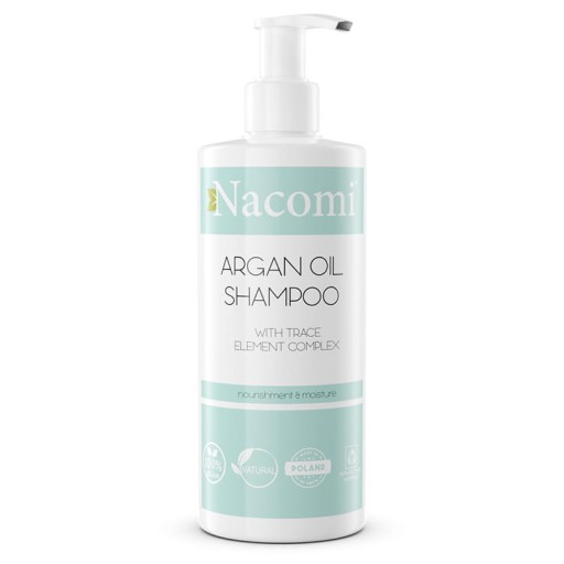 nacomi naturalny szampon do włosów dla mężczyzn 250 ml