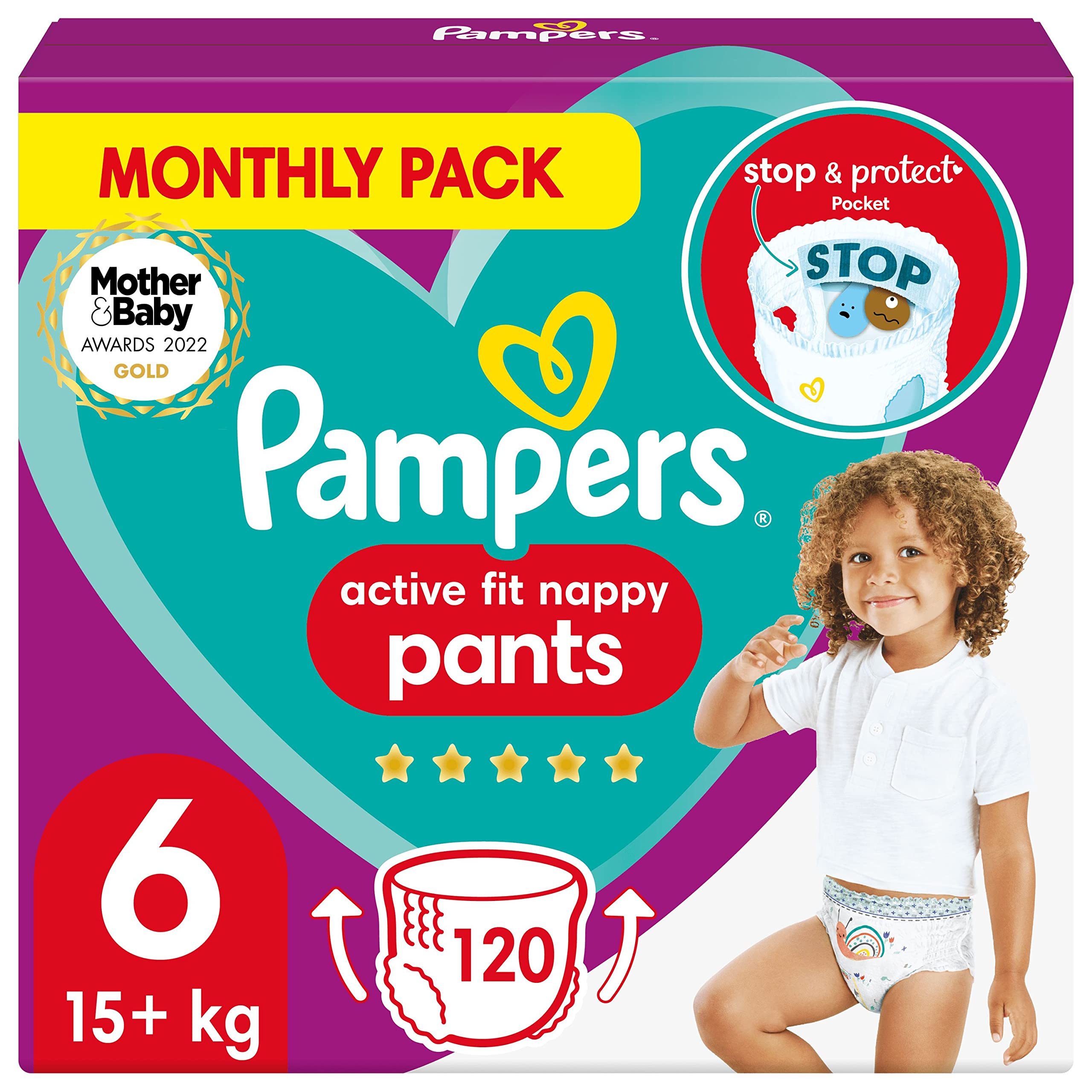 pampers pants girl 6