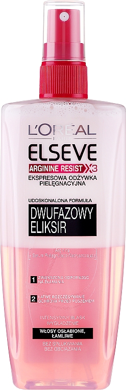 odżywka do włosów eliksir elseve