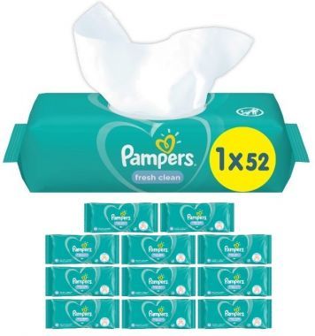 chusteczki nawilżane pampers 12 x 64