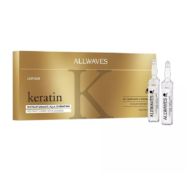 zestaw allwaves placenta 12 ampułek po 10ml szampon 1l