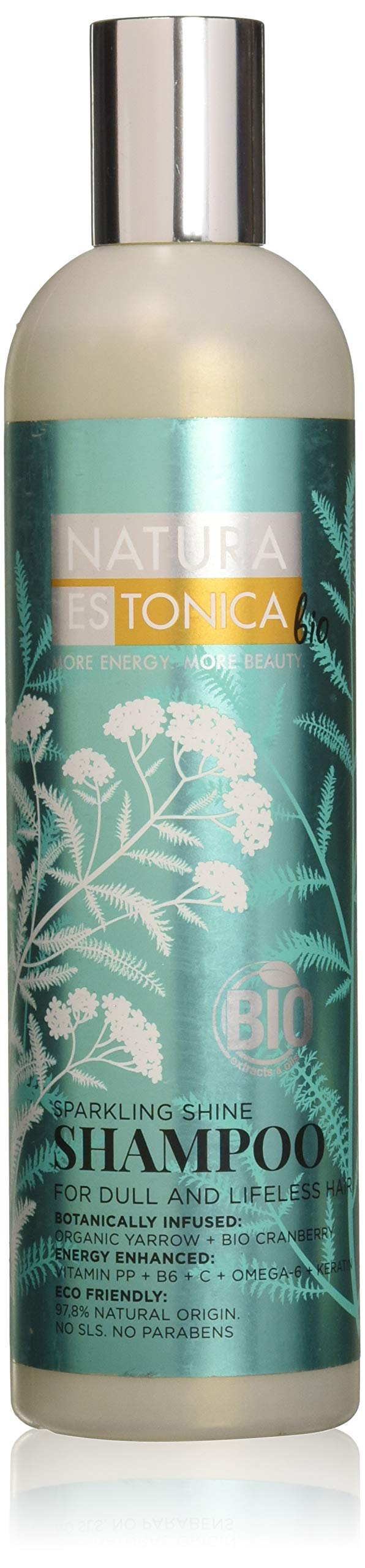 natura estonica bio sparkling shine szampon do włosów pozbawionych blasku