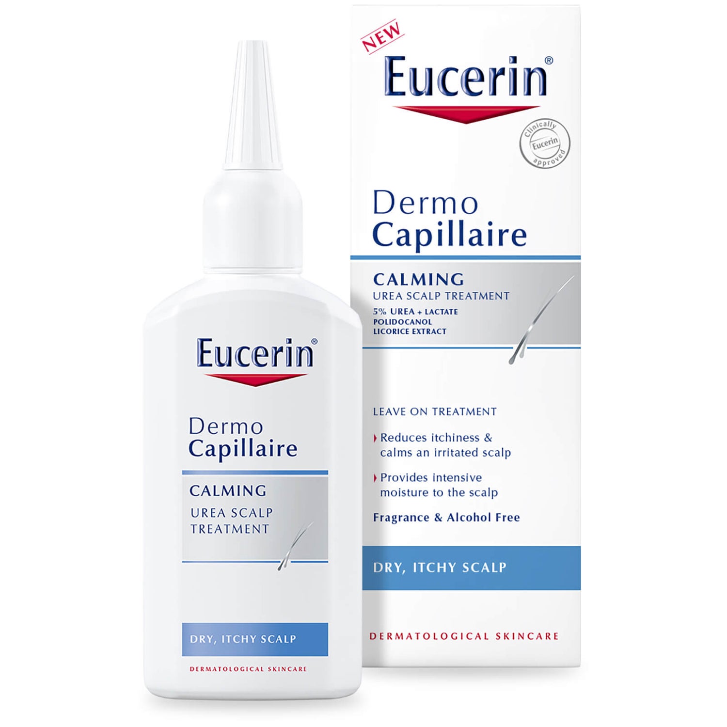 szampon nawilżający eucerin dermocapillaire urea 5