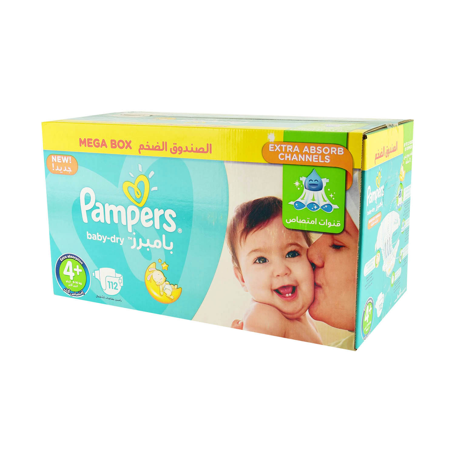 pampers 4 mega box plus