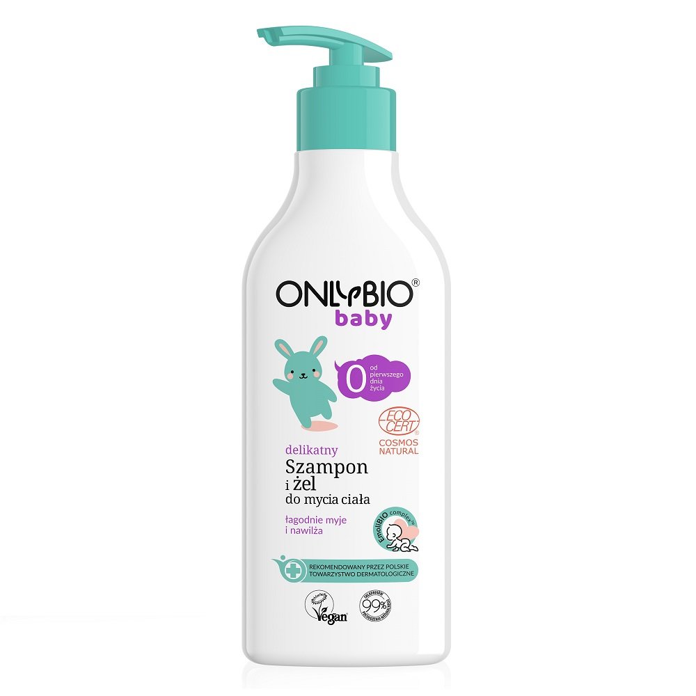 onlybio szampon do włosów przetłuszczających się 250 ml