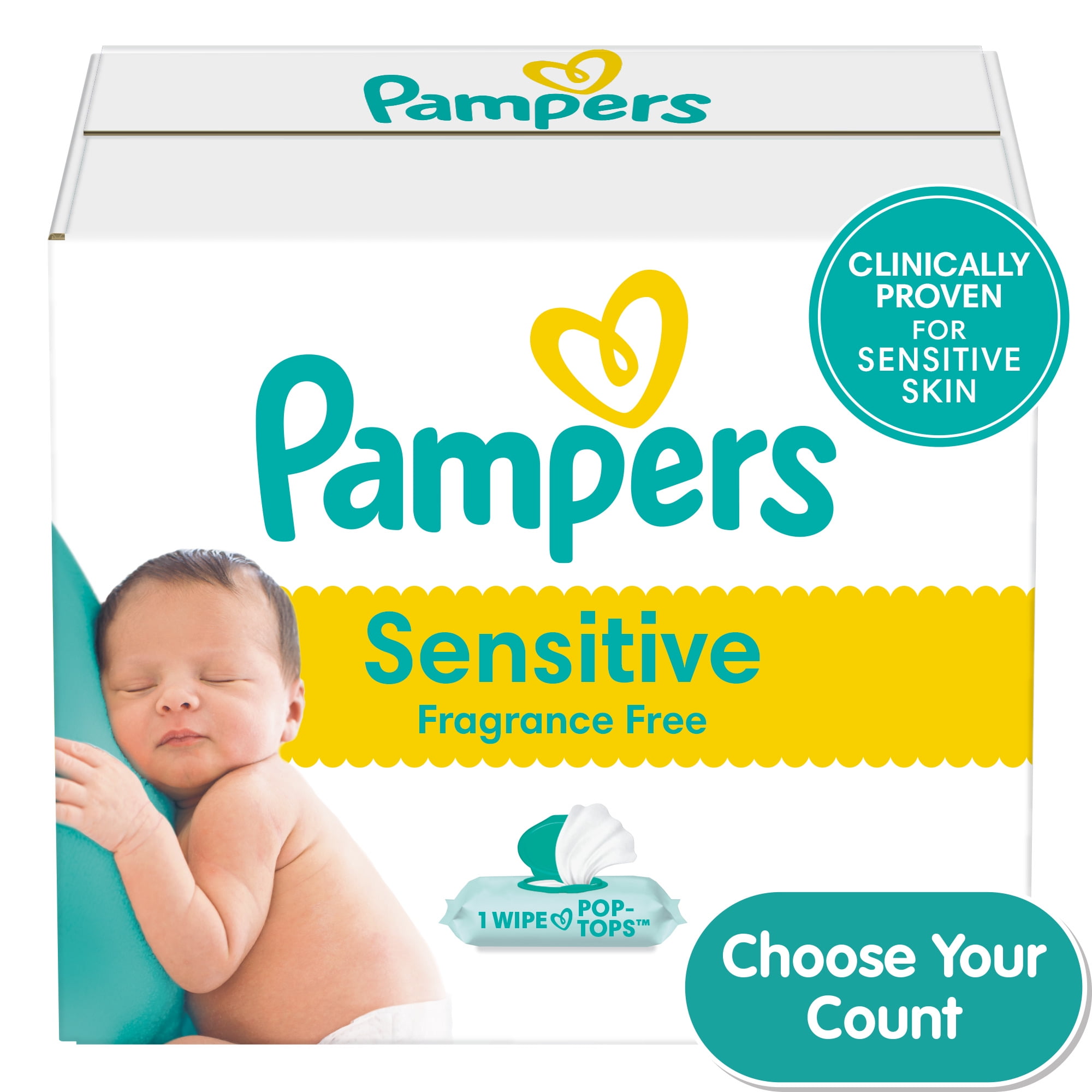 pampers sensitive 576