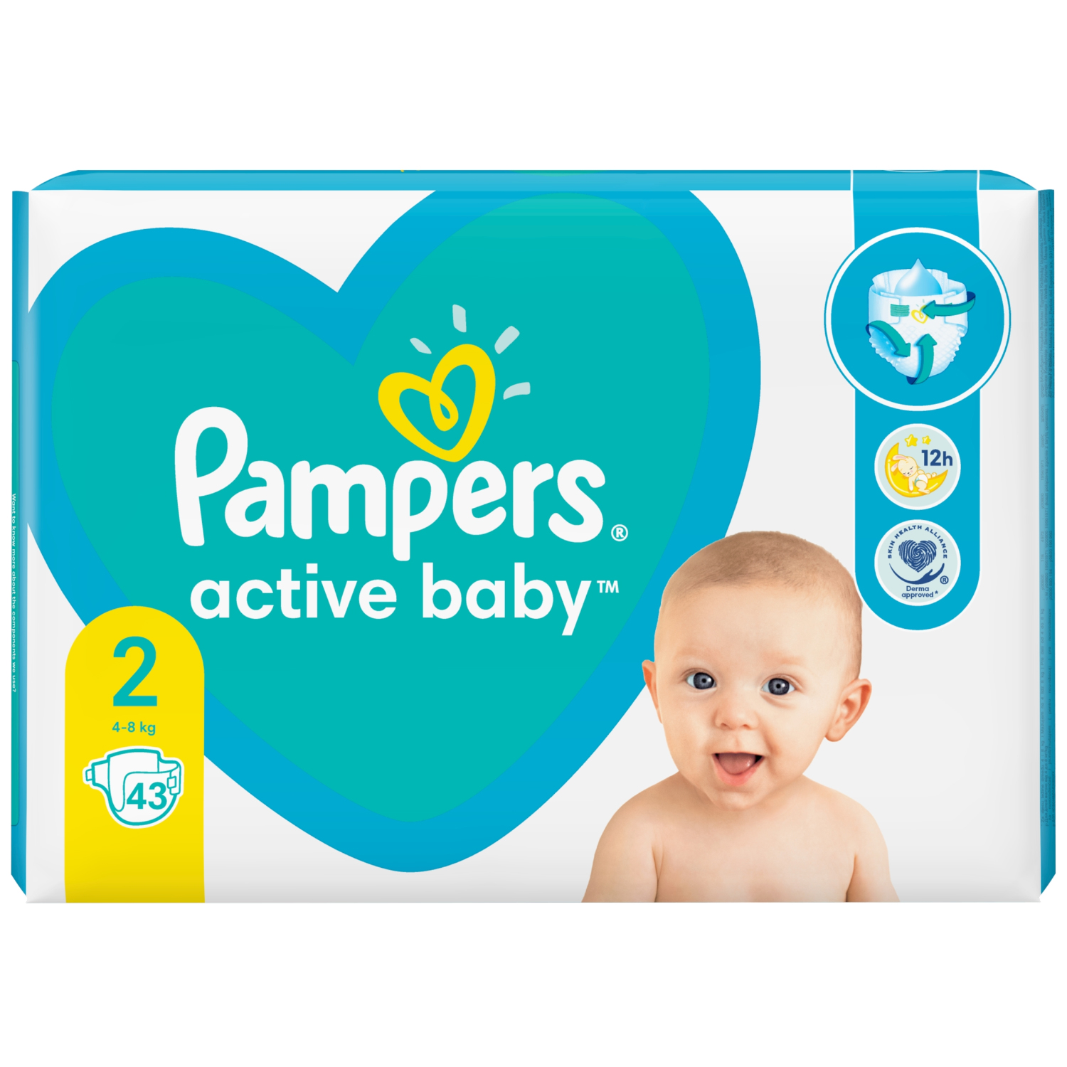 pampers 1 43 szt cena