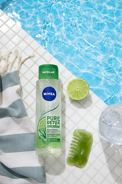 nivea pure clean szampon