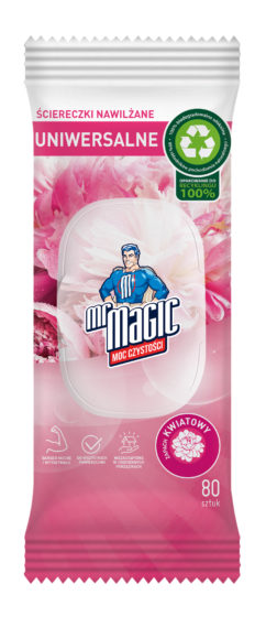 chusteczki nawilżane do podłóg mr magic