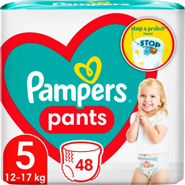 pampers pieluchomajtki 5