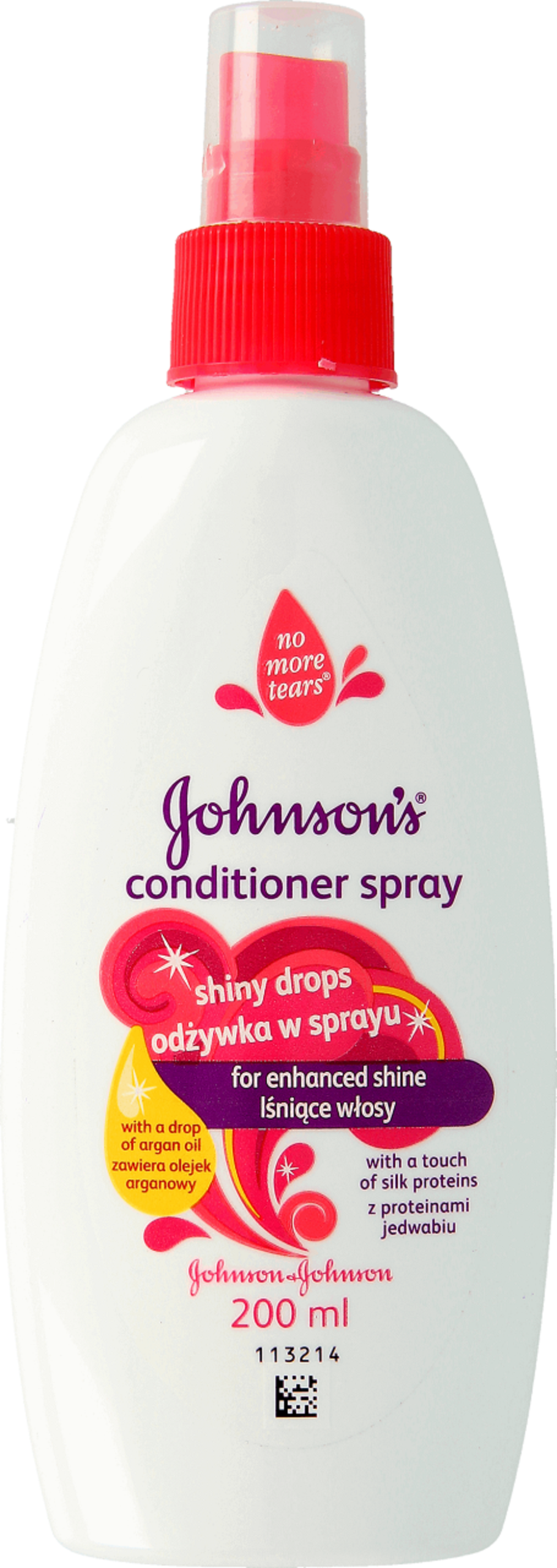 johnsons baby shiny drops odżywka do włosów w sprayu blog