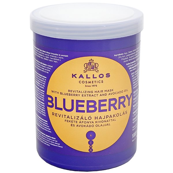 odżywka do włosów kallos blueberry