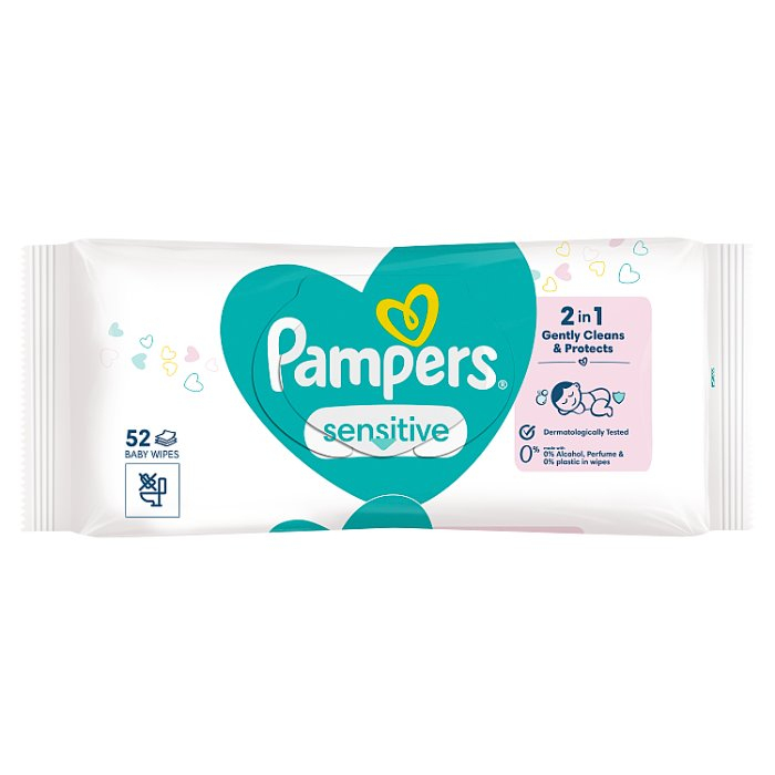 chusteczki pampers sensitive czy baby fresh