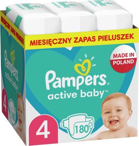 pampers active baby dry 4 allegro