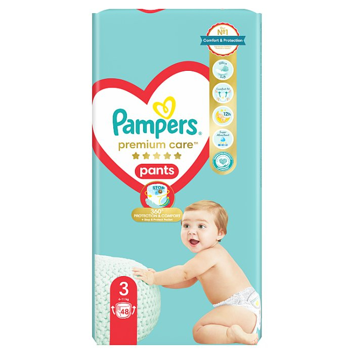 pampers pants czy pampers premium care