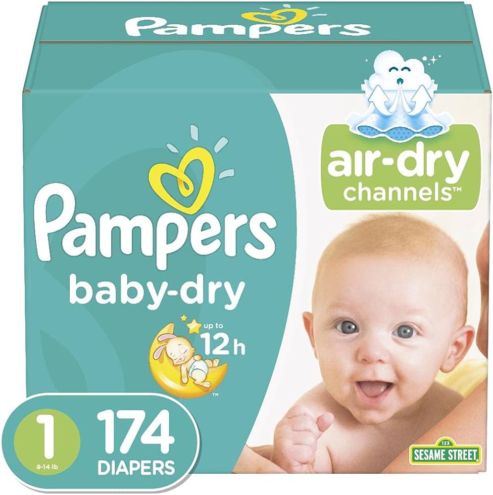 pampers active baby dry 4 174 szt