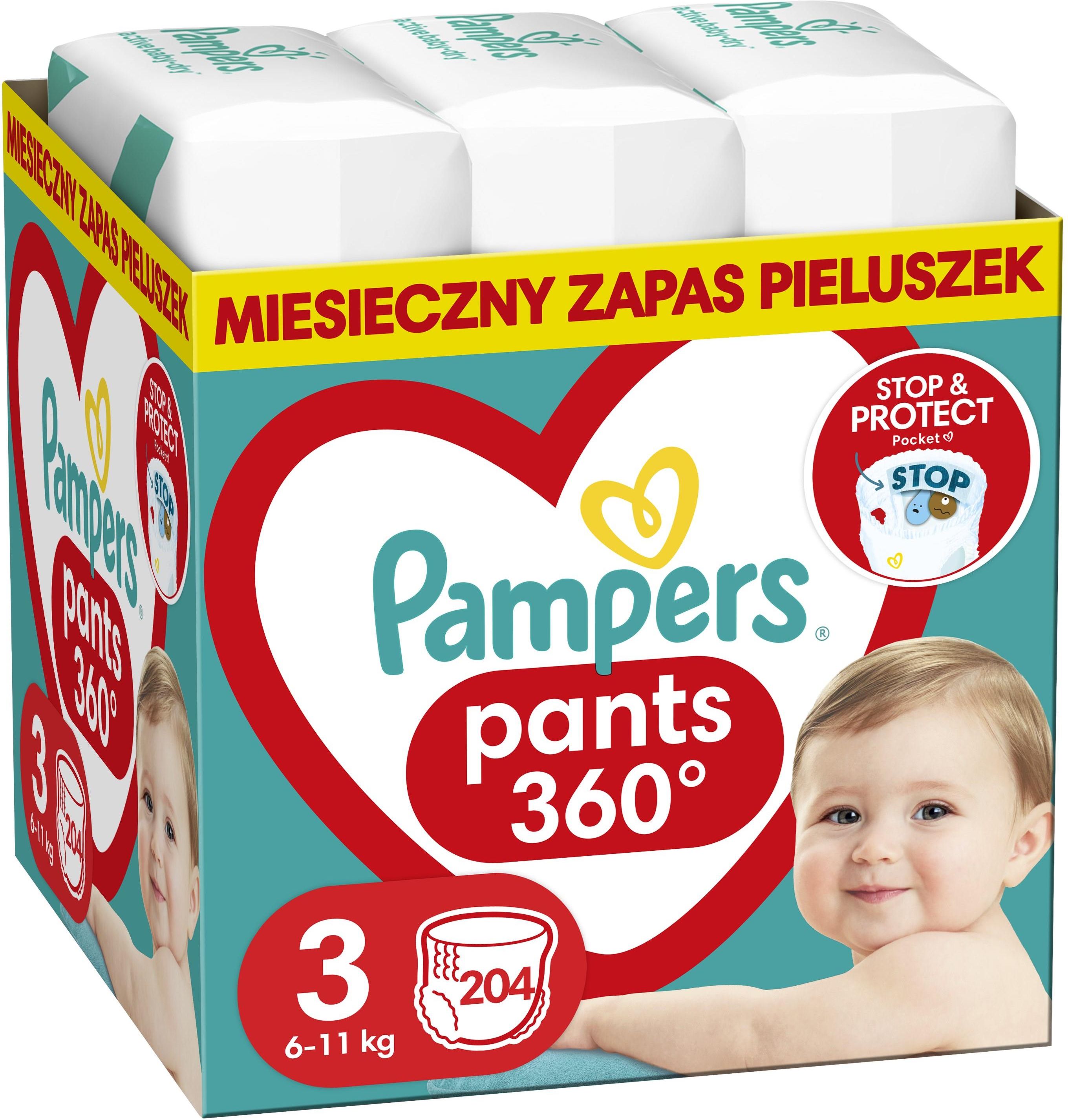 dziecko 3 mce pampers