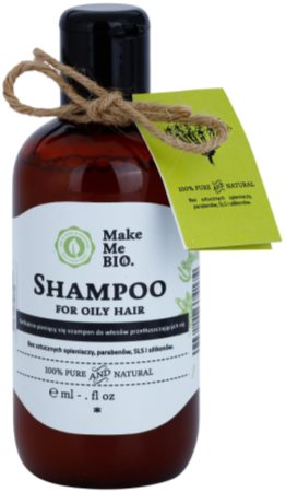 make me bio oczyszczający szampon do włosów przetłuszczających się