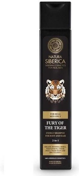 natura siberica szampon energetyzujący do włosów i ciała 2w1