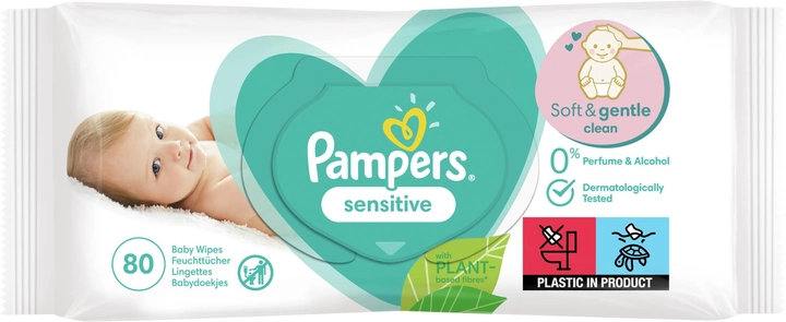 pampers sensitive chusteczki sroka