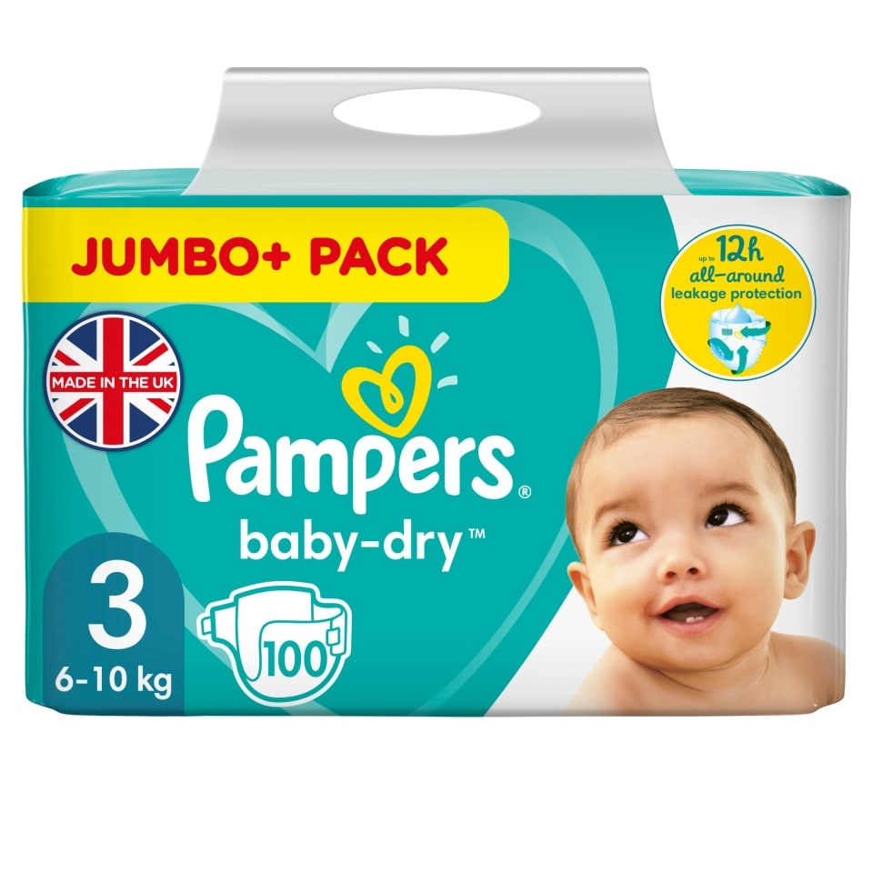 pampers nappies size 3 tesco