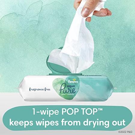 pampers pure water wipes allegro