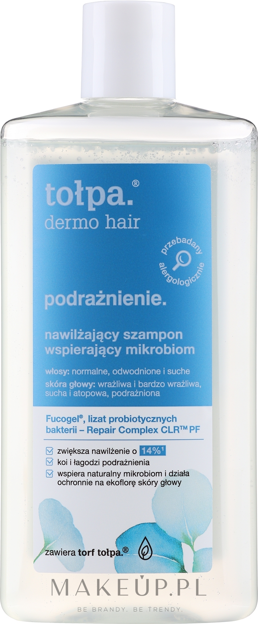 tołpa szampon nawilżający fair hair care