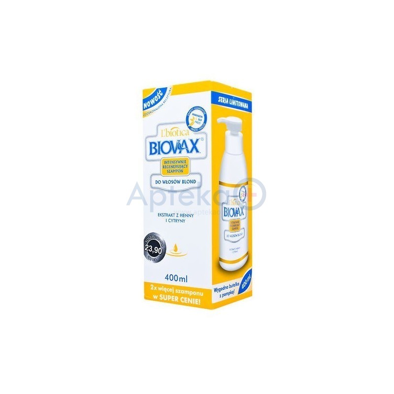 biovax szampon do włosów blond