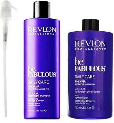 revlon be fabulous odżywka do cienkich włosów 750ml